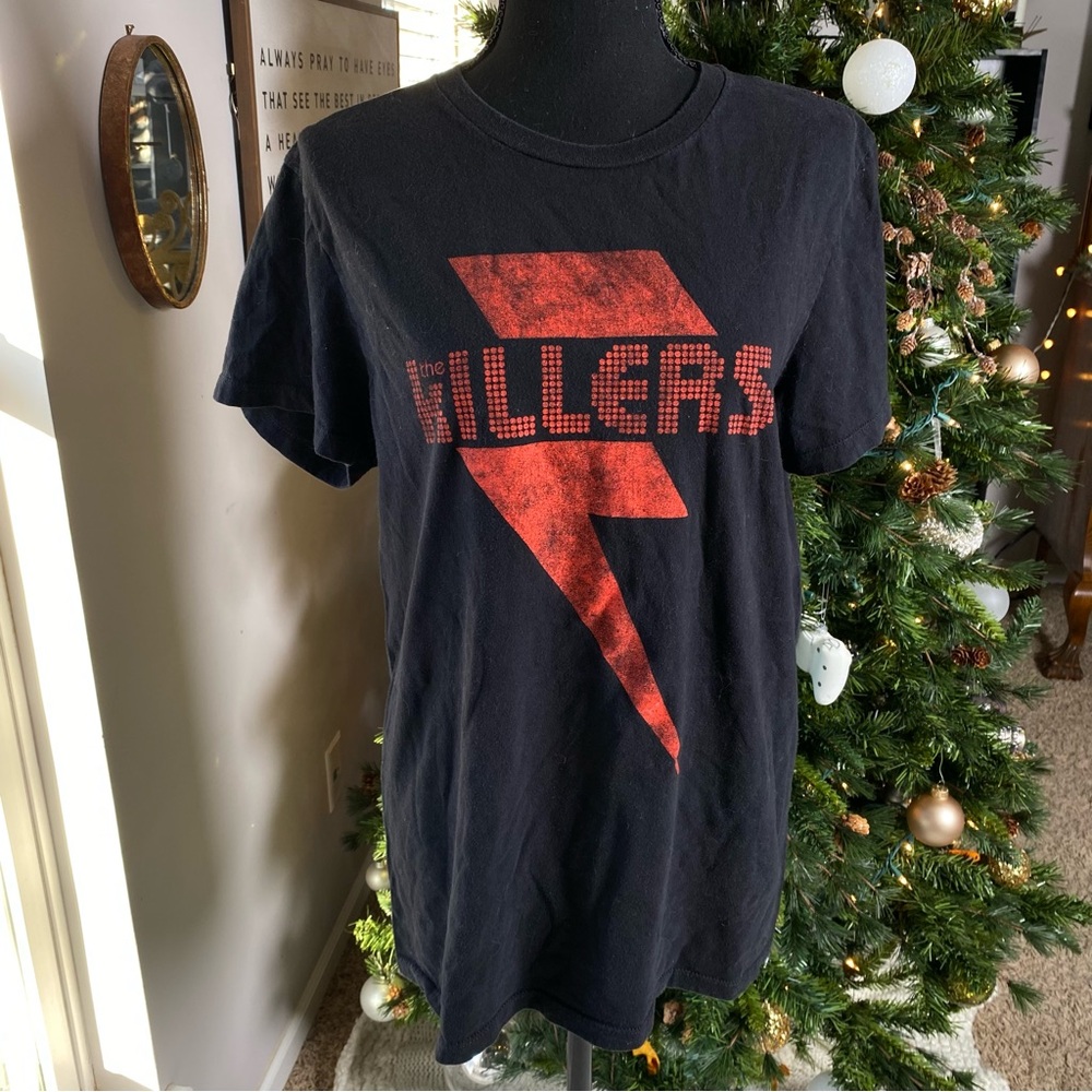 The Killer’s medium black band merch Tshirt